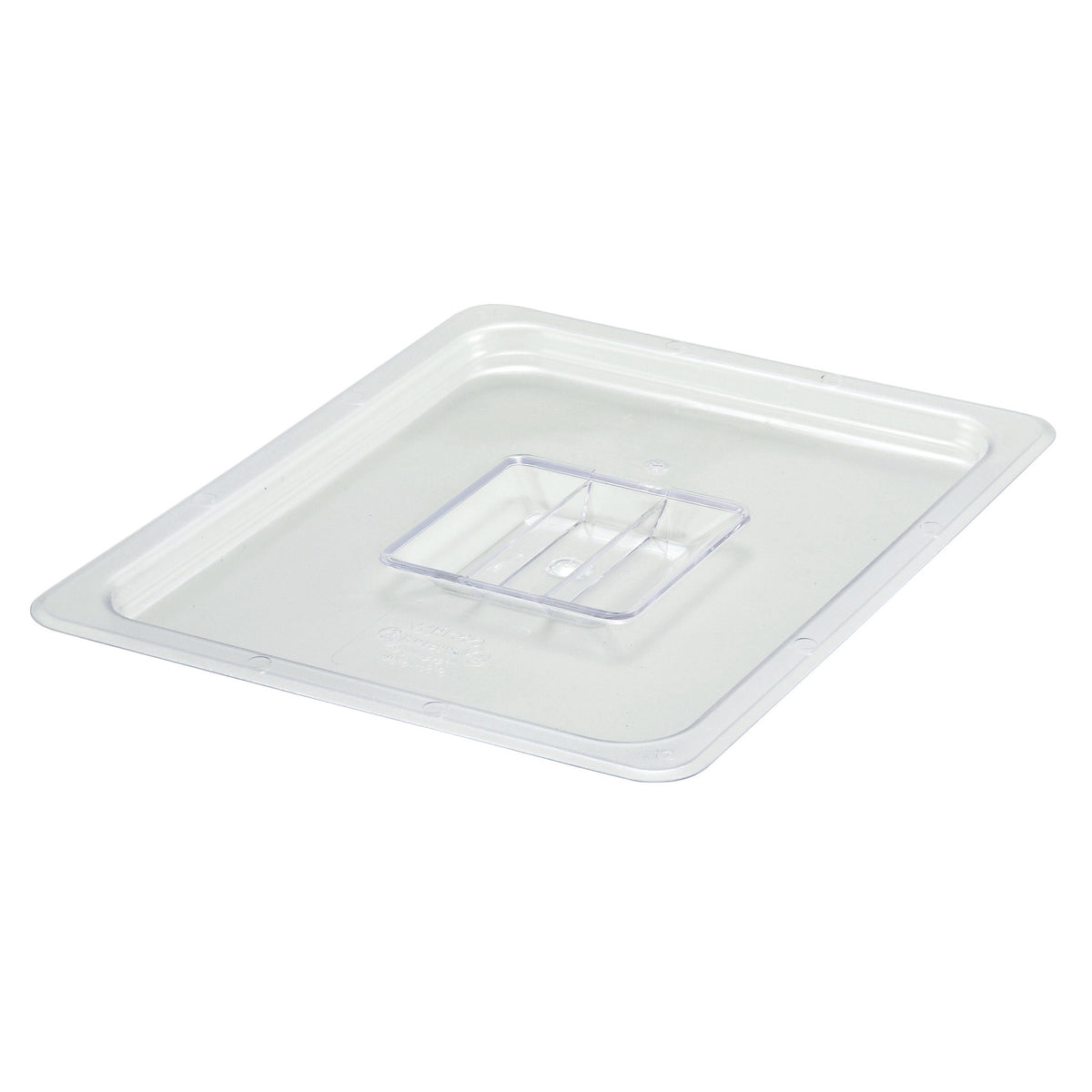 Picture of Winco SP7200S Polycarbonate Food Pan Cover for SP7202-7204-7206-7208, Solid - Half Size