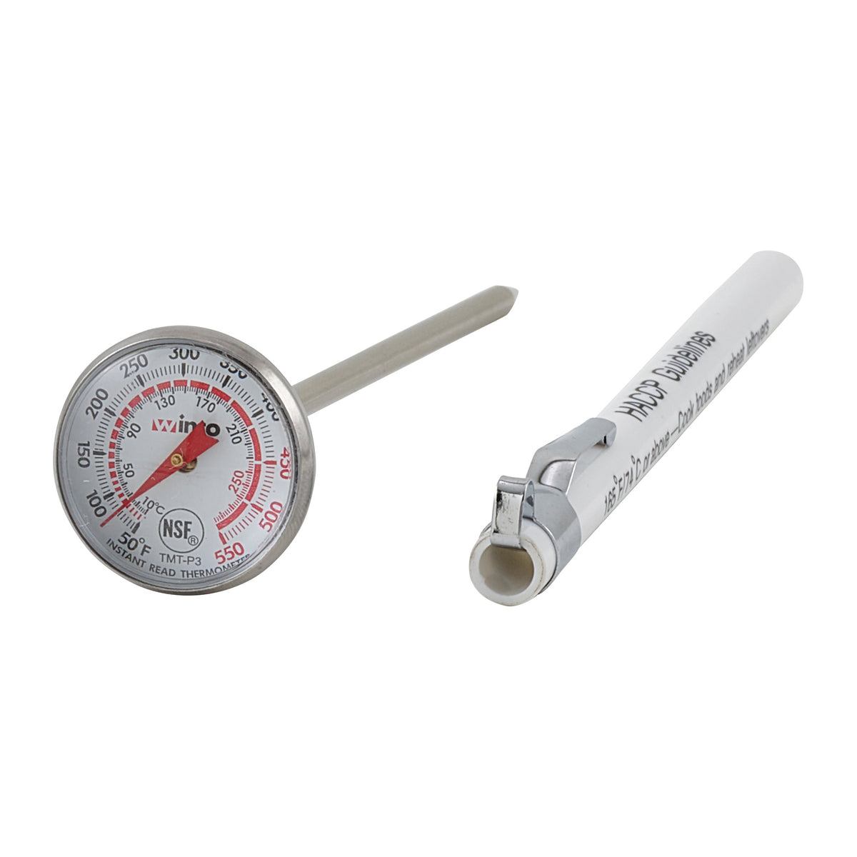 Picture of Winco TMT-P3 Pocket Test Thermometer - 50 to 550 deg F