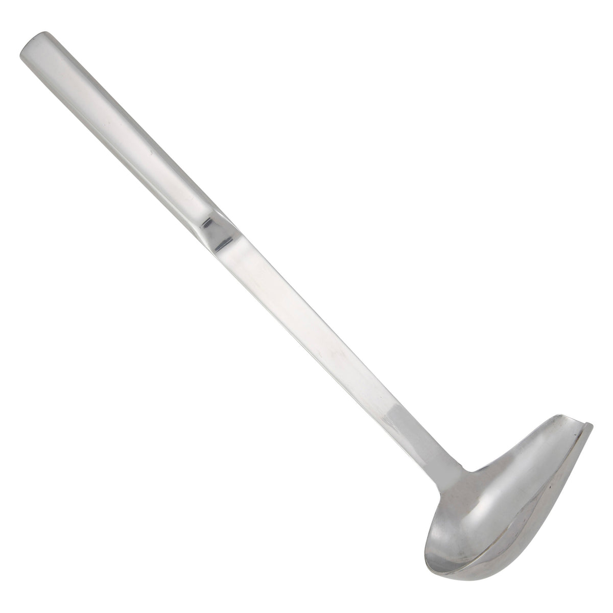 Picture of Winco BW-SP1 1 oz Spout Ladle, Hollow Handle, Stainless Steel