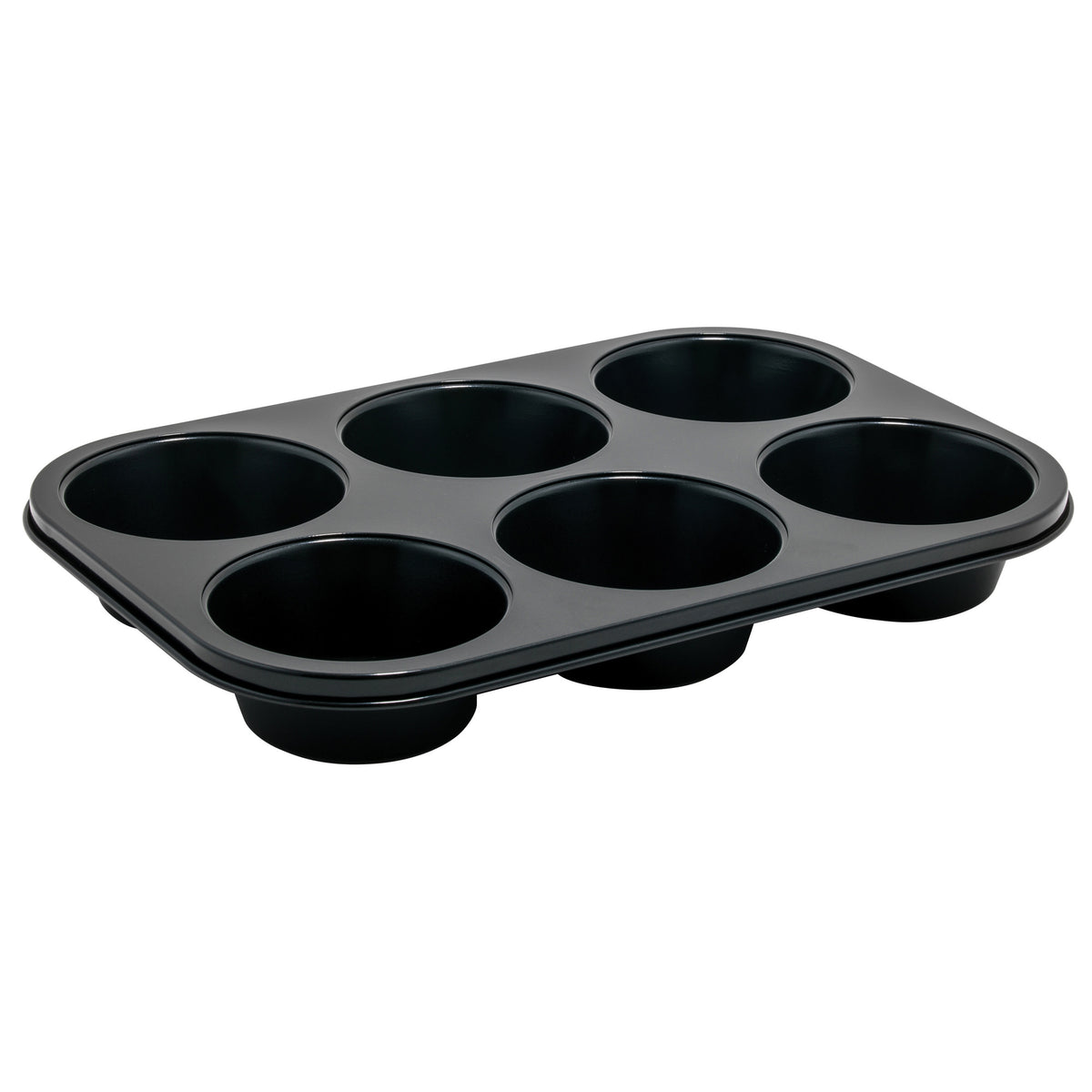 Picture of Winco AMF-6NS 6-Cup Non-Stick Jumbo Muffin Pan - 7 oz