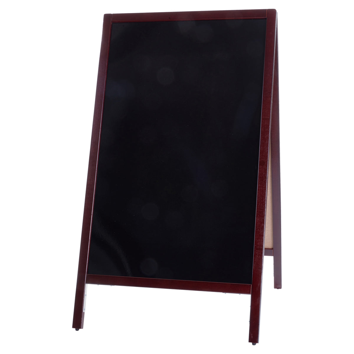 Picture of Winco MBAF-4 Dual-Sided Sidewalk A-Frame Marker Board - Mahogany, 25.25 x 45 in.