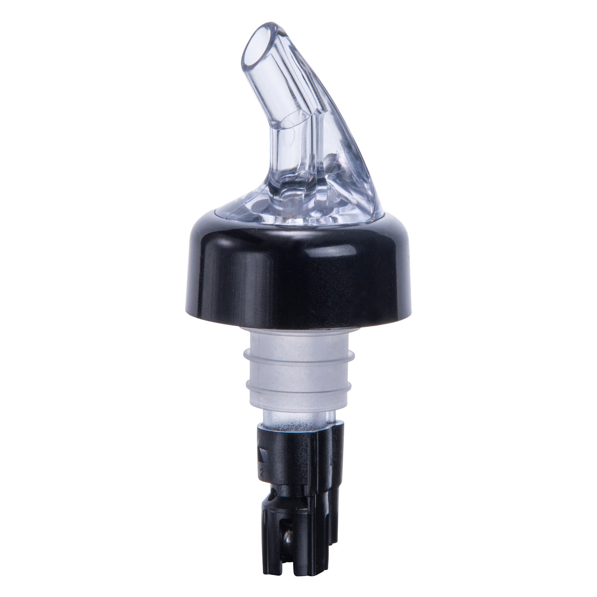 Picture of Winco PPA-063 Measured Pourer - 0.63 oz, Black Tail