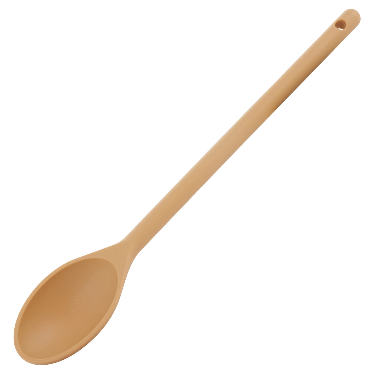 Picture of Winco NS-15T High Heat Nylon Spoon - 15 in., Tan