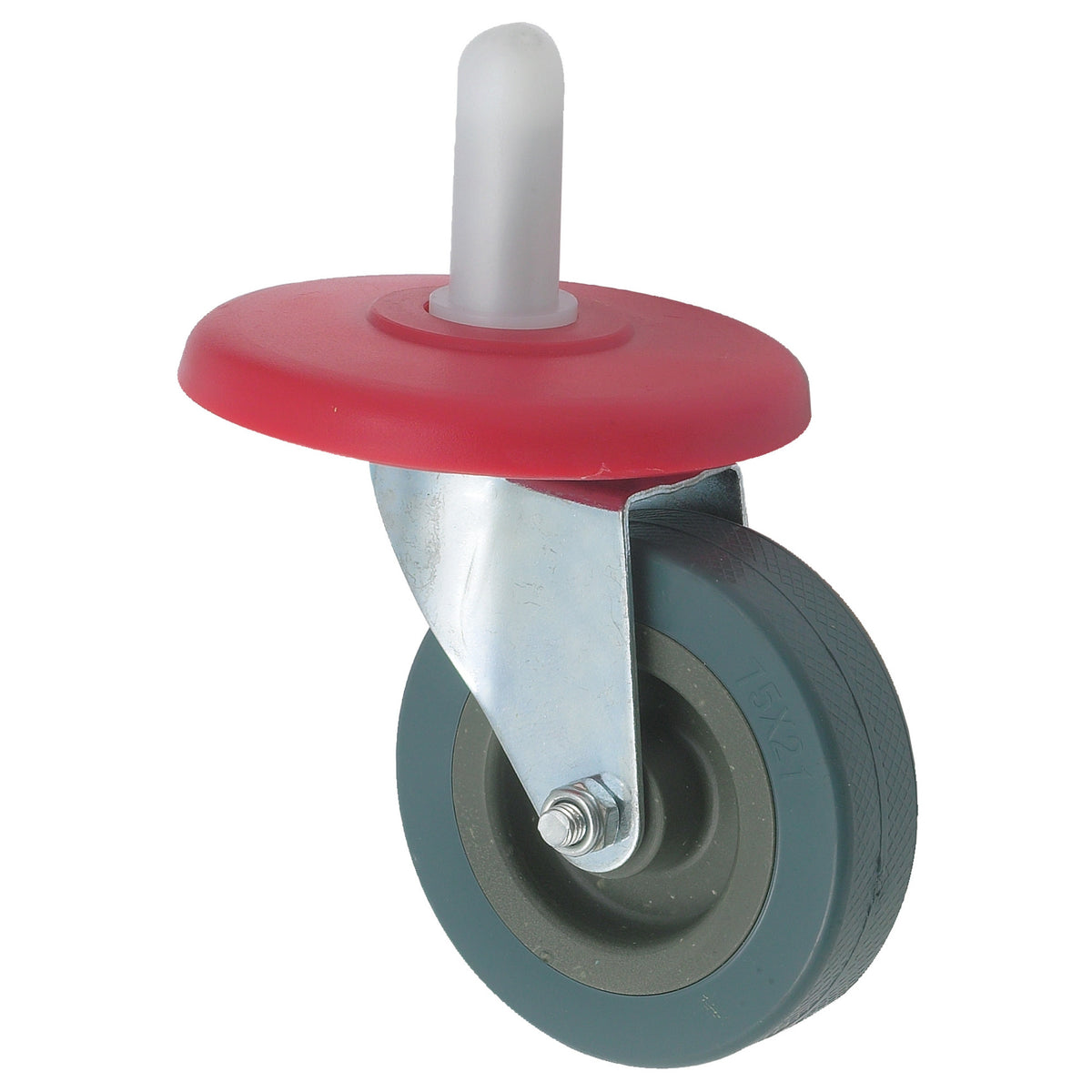 Picture of Winco MPB-36WH Caster with Bumper for MPB-36 Mop Bucket