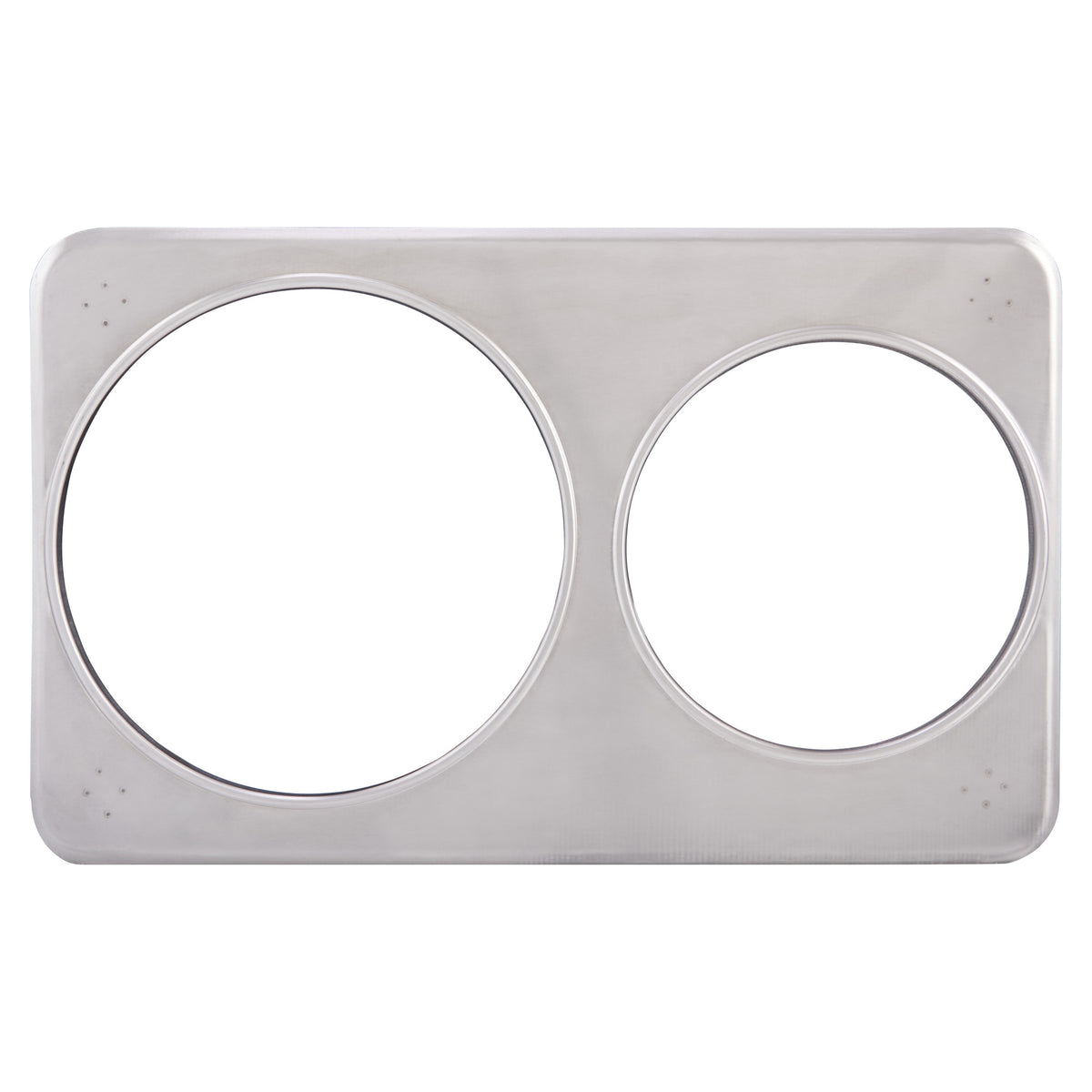 Picture of Winco ADP-608 Adaptor Plate, 6.38 in. & 8.38 in. Holes, Stainless Steel