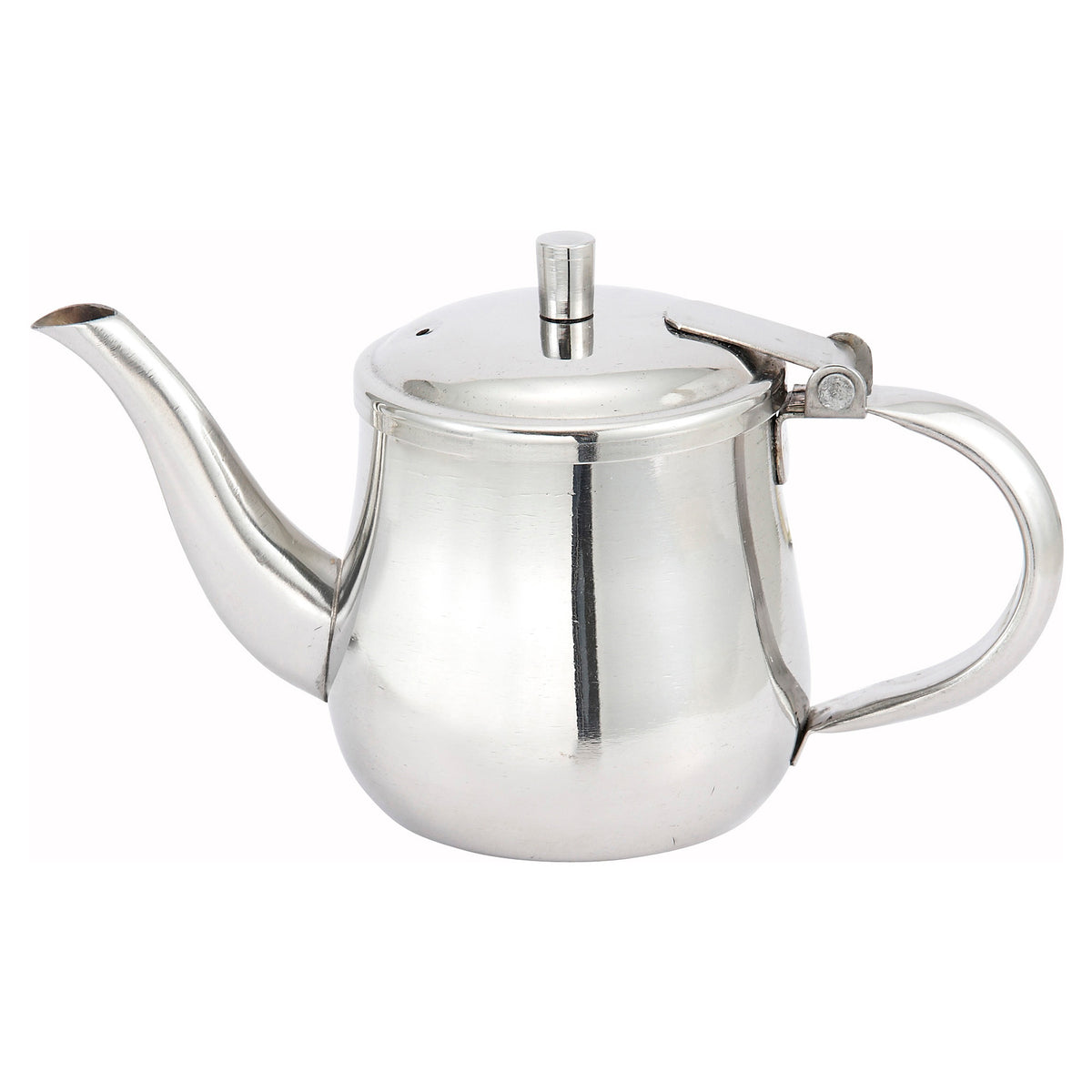 Picture of Winco GS-10 10 oz Gooseneck Server, Stainless Steel