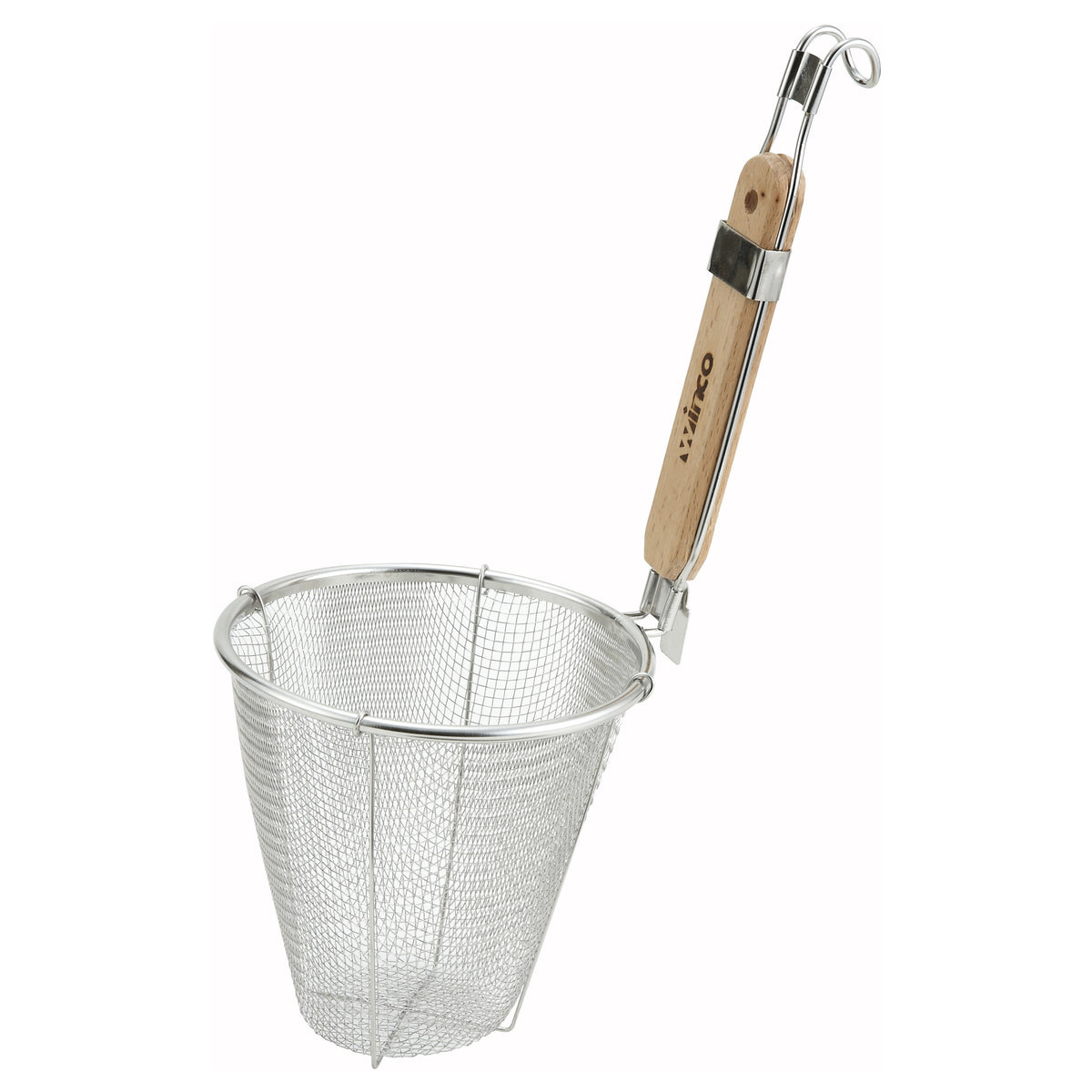 Picture of Winco MSH-5 5.5 in. Single Mesh Strainer, Deep Bowl, Stainless Steel