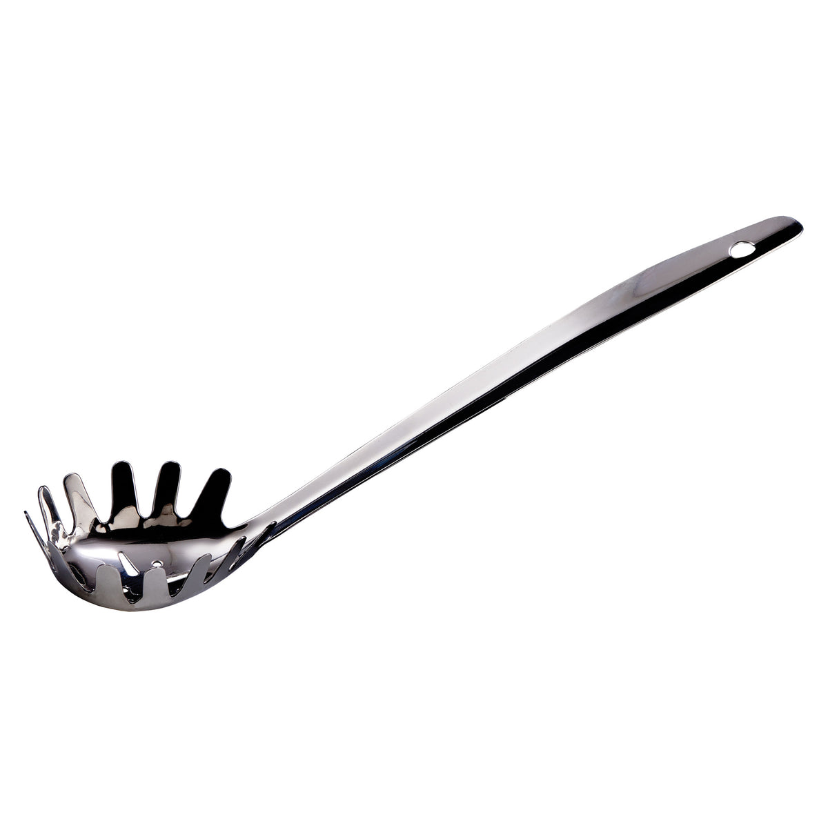 Picture of Winco STS-13 Spaghetti Server, Stainless Steel - 13 in.