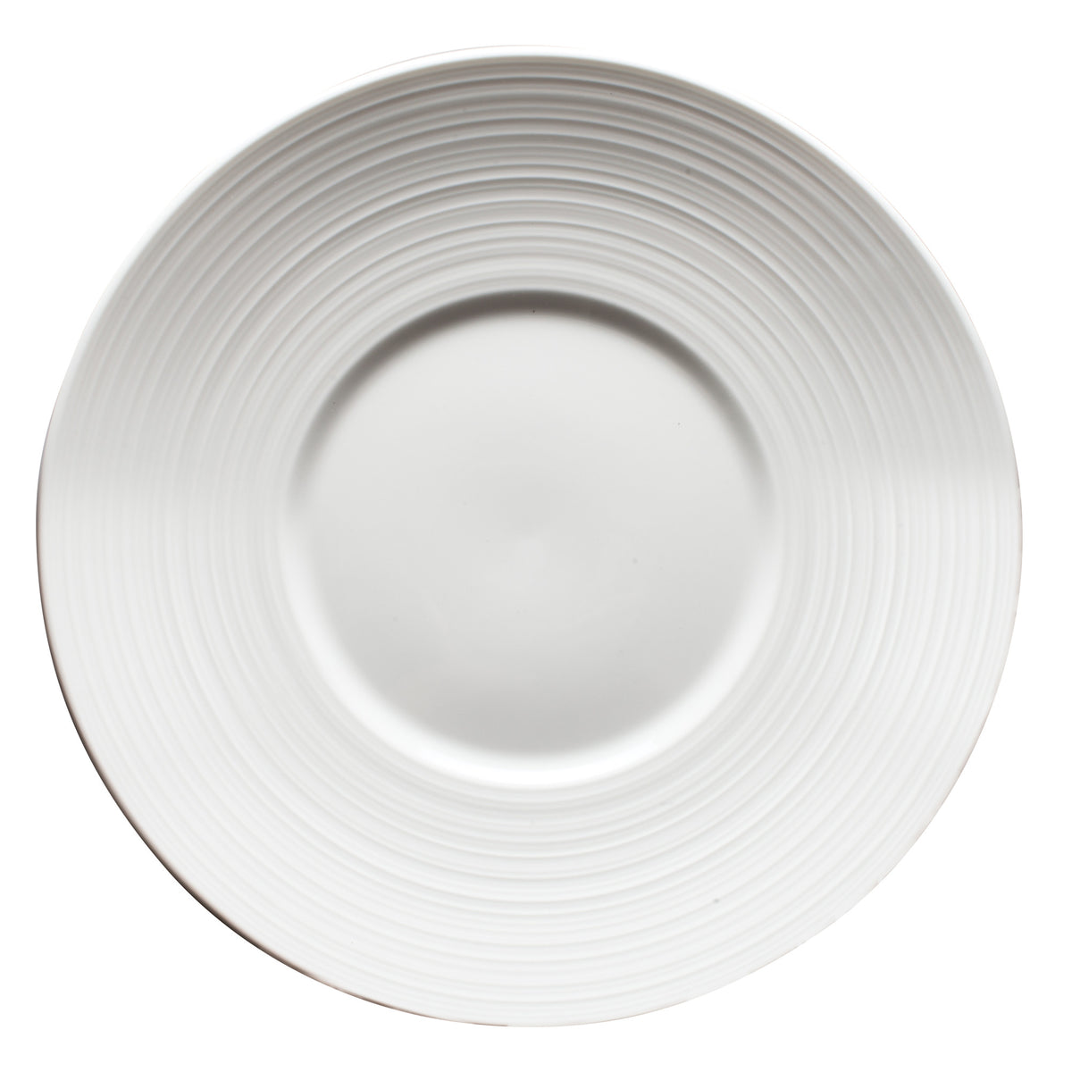 Picture of Winco WDP022-108 10 in. Dia. Porcelain Round Plate, Bright White, 24 Piece