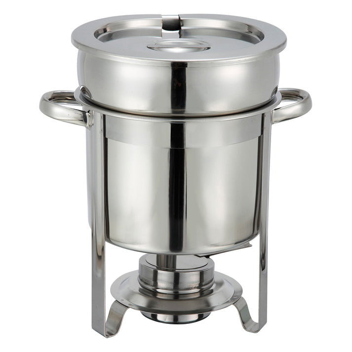 Picture of Winco 207 7 qt. Stainless Steel Soup Warmer