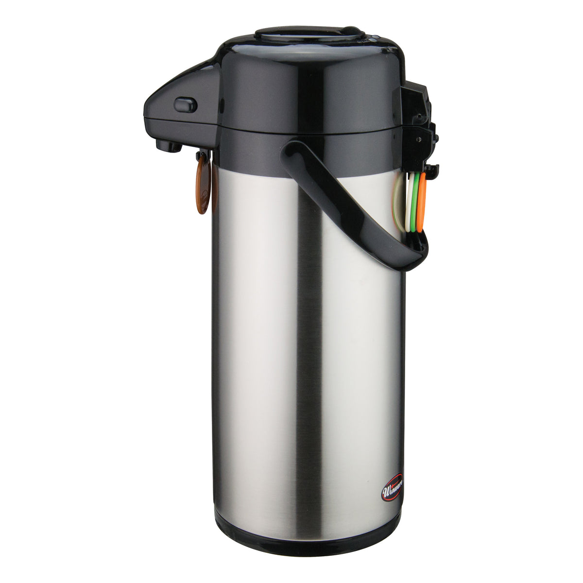 Picture of Winco APSP-925 Stainless Steel Lined Airpot, Push Button - 2.5 Liter