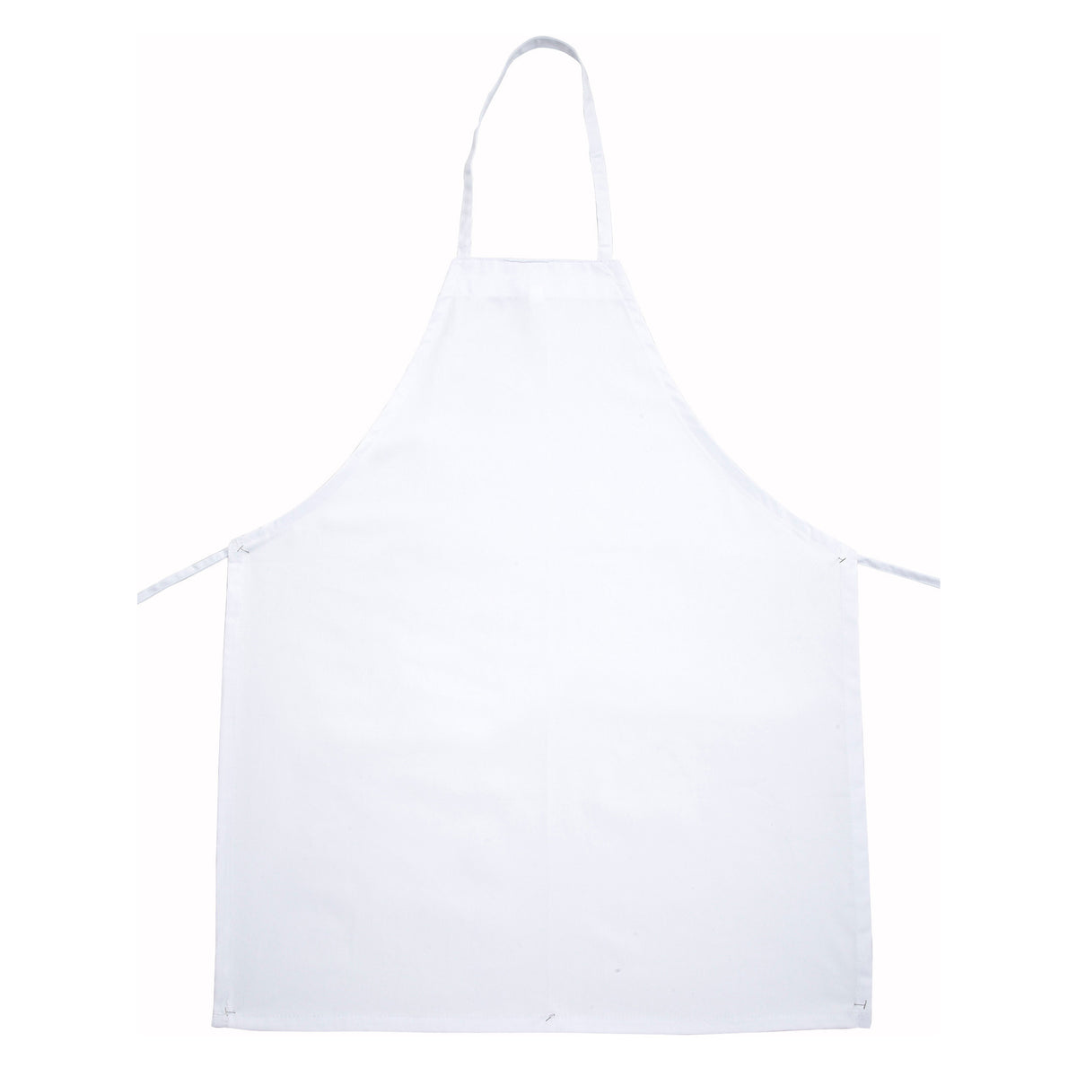 Picture of Winco BA-3226WH Full-Length Bib Apron - White