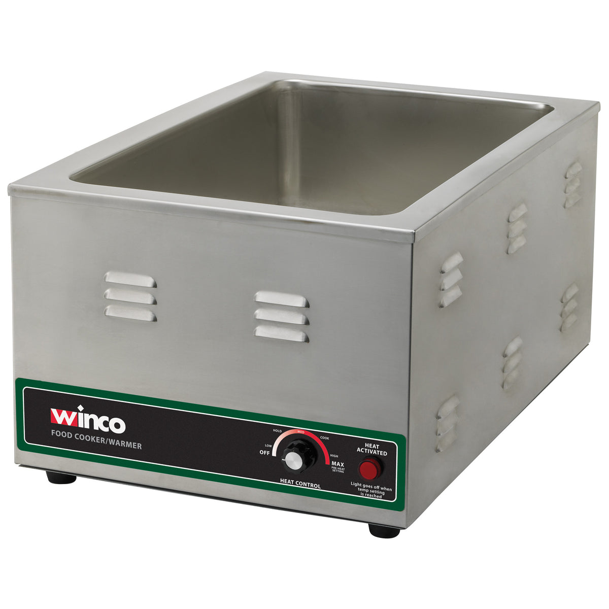 Picture of Winco FW-S600 Electric Food Cooker & Warmer, 1500W - 20 x 12 in.