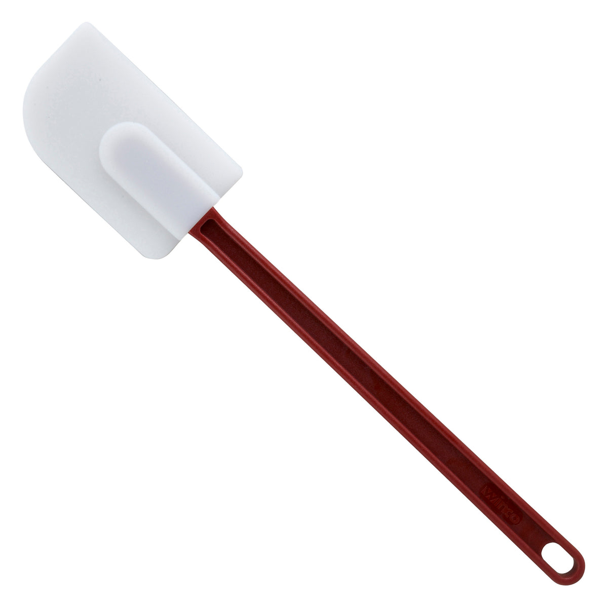 Picture of Winco PSD-16 Silicone Scraper, Flat Blade, Heat Resistant - 16 in.