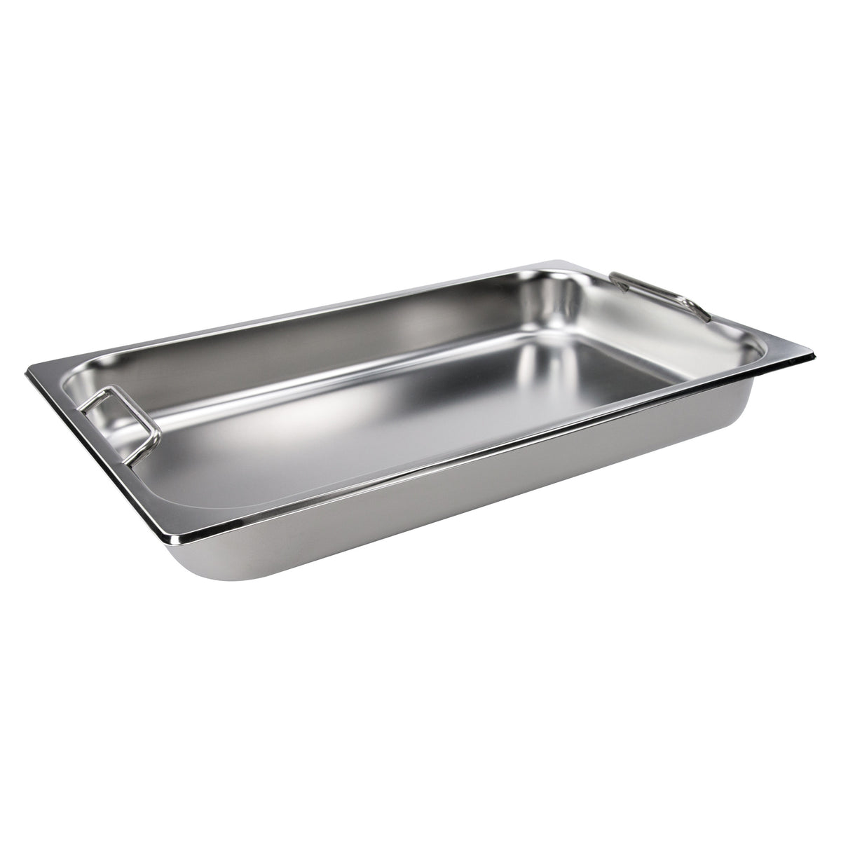 Picture of Winco SPF2-HD Steam Pan with Handles, Full-Size - Stainless Steel