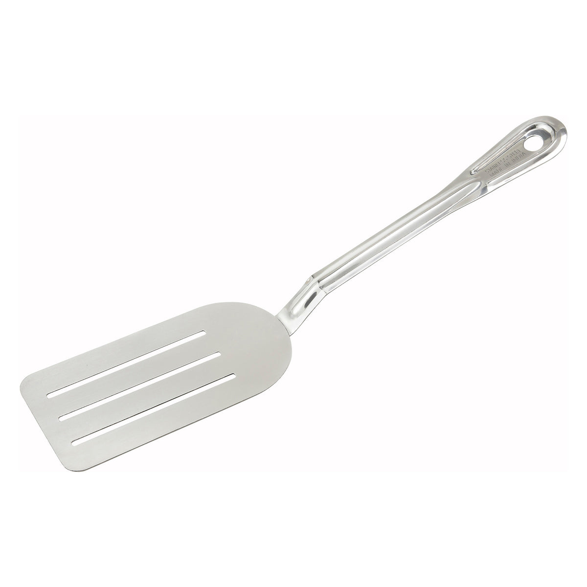 Picture of Winco STN-8 Stainless Steel Serving Turner, 14 in. - Slotted