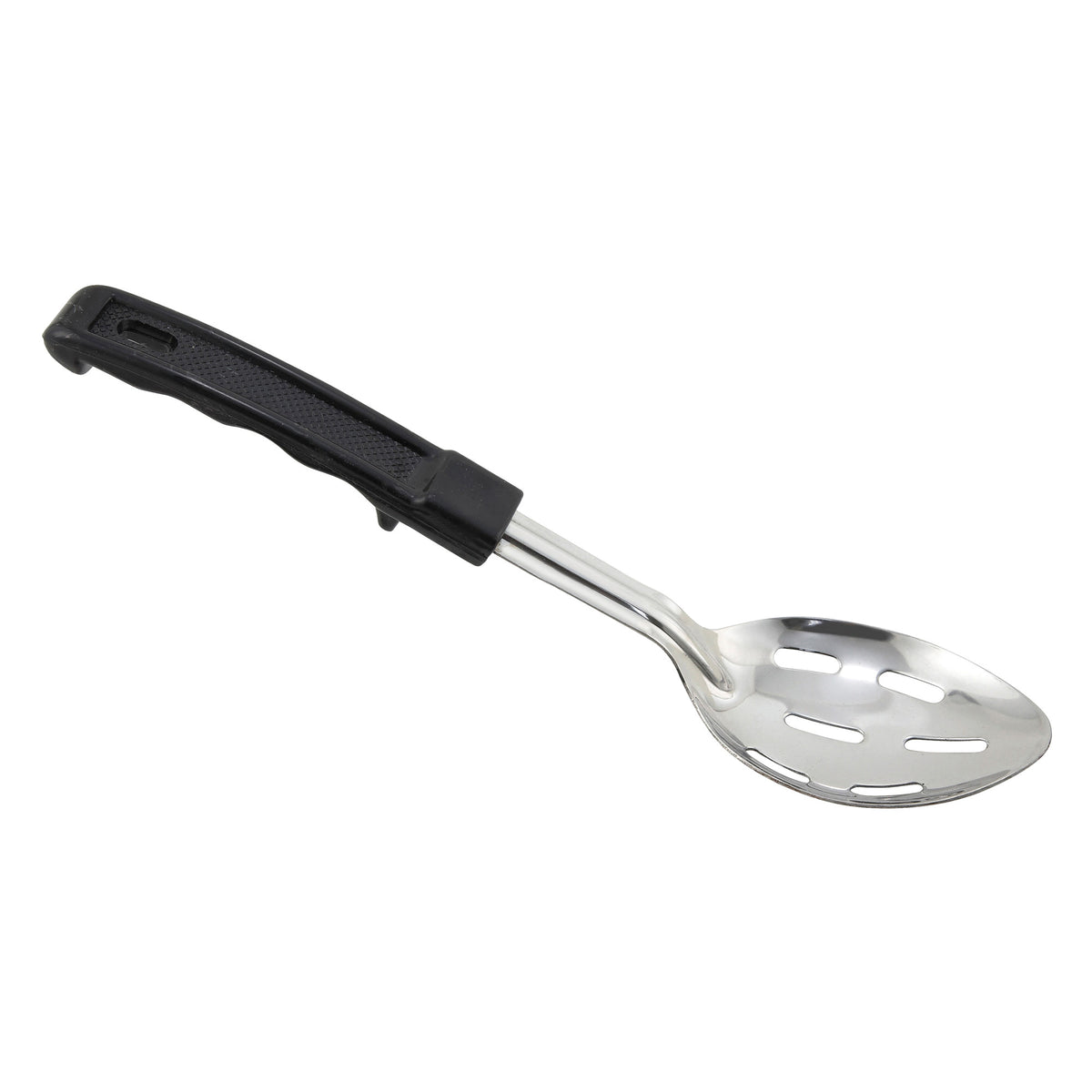Picture of Winco BHSN-11 Prime Basting Spoon with Stop-Hook Abs Handle - Slotted, 11 in.