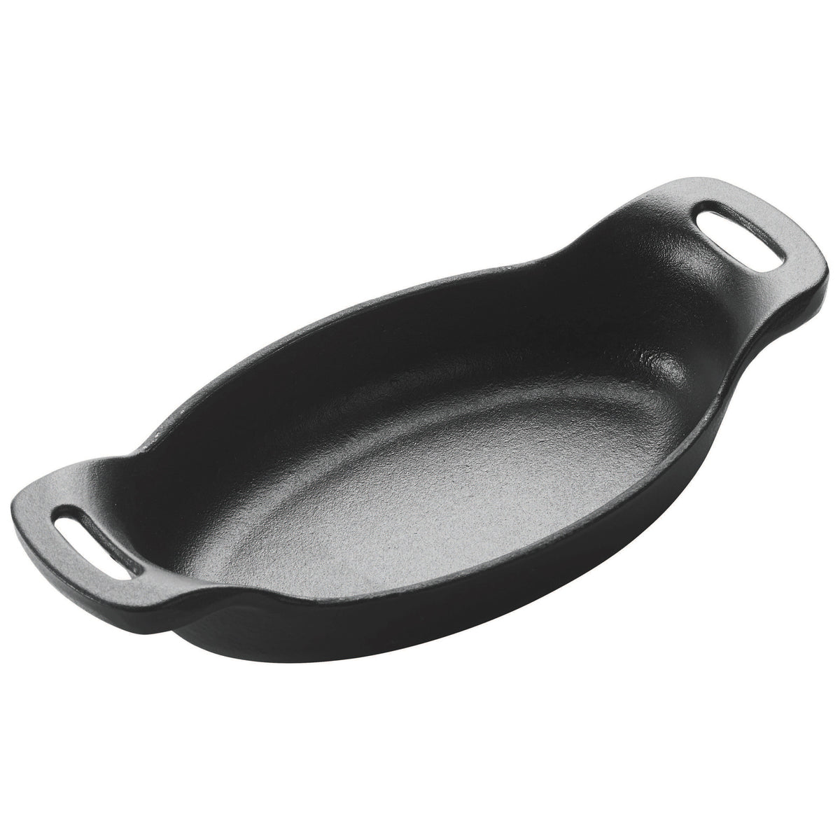 Picture of Winco CASM-6O 6.5 x 4.25 in. Fireiron Mini Cast Iron 9 oz Oval Server