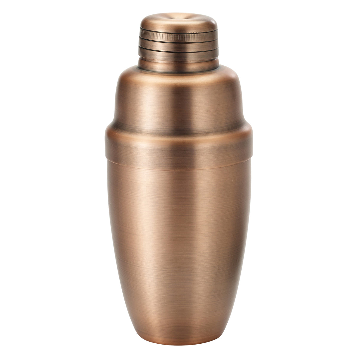 Picture of Winco BASS-16AC After 5 16 oz Bar Shaker, 3 Piece Set, Antique Copper