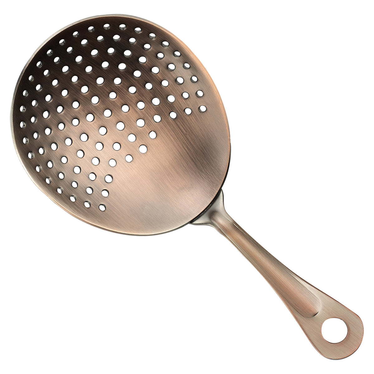 Picture of Winco BAJS-6AC After 5 Julep Strainer, Antique Copper - 6.38 in.
