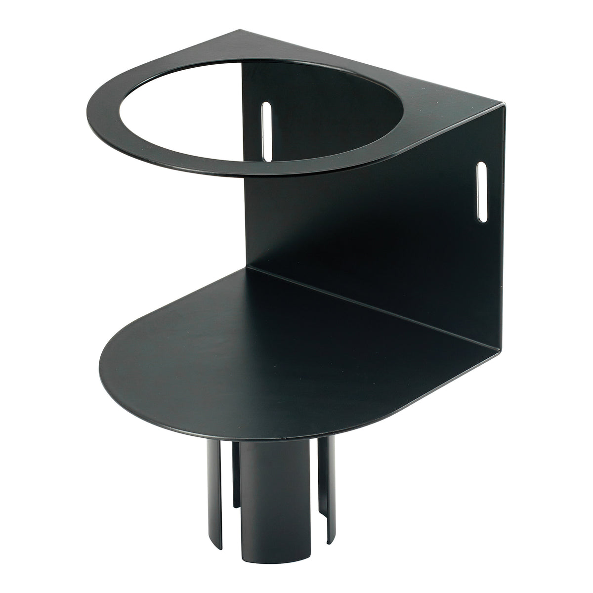Picture of Winco SMWH-5K Universal Wipes Container Stanchion Mount, Black