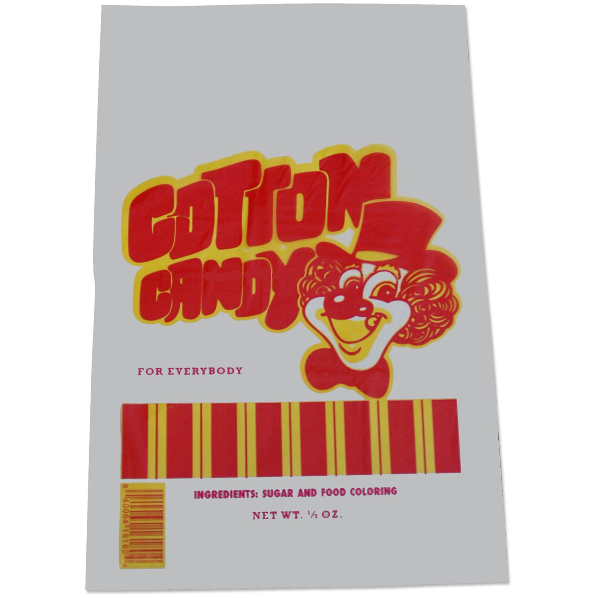 Picture of Winco 83001CS Benchmark Cotton Candy Poly Bags - 10, 000 Per Case