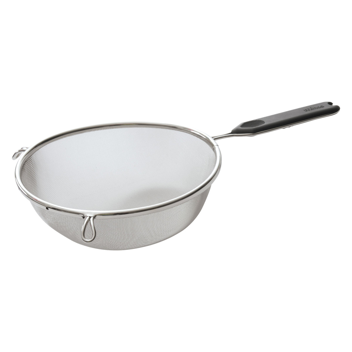 Picture of Winco MSTP-8SF 8 in. Single Fine Mesh Strainer with Plastic Handle - Stainless Steel
