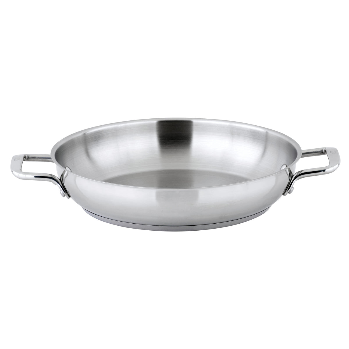 Picture of Winco SSOP-12 Stainless Steel Omelet Pan - 12.5 in. Dia.