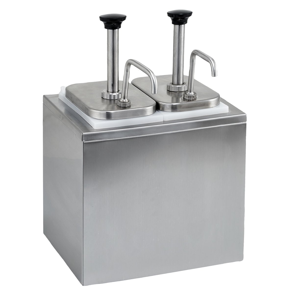 Picture of Winco PKTS-2D Condiment Dispenser with 2 Standard Pumps