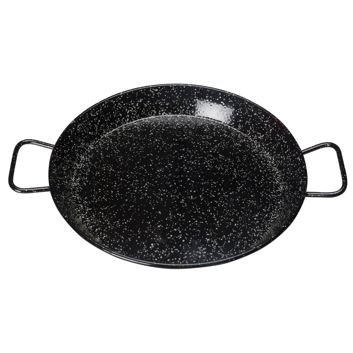 Picture of Winco CSPP-14E Paella Pan, Enameled Carbon Steel - Spain - 14.13 in.