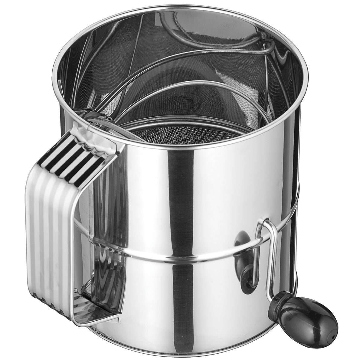 Picture of Winco RFS-8 8 Cup Rotary Sifter, Stainless Steel