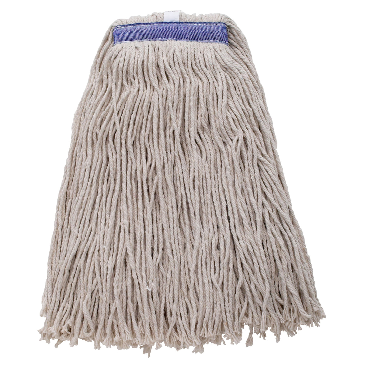 Picture of Winco MOP-24WC Economy Cotton-Poly Blend Cut-End Wet Mop Head - White - 24 oz