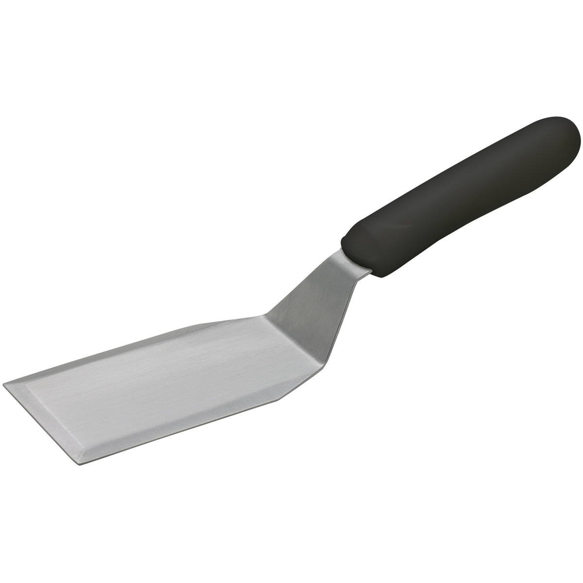 Picture of Winco TKP-61 Hamburger Turner with Offset, Black Polypropylene Handle, 5.13 x 2.88 in. Blade