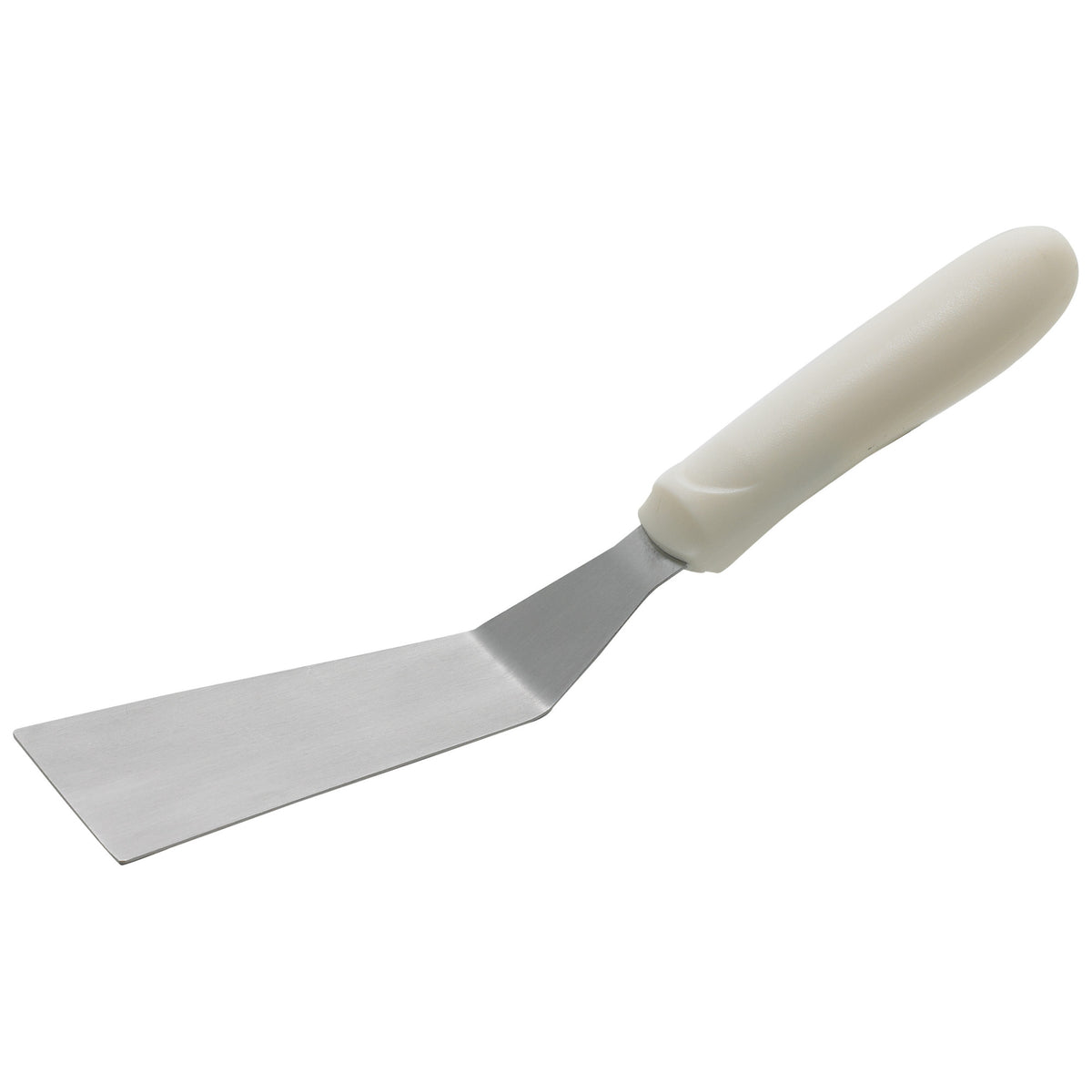 TWP-50 Grill Spatula with Offset, White Polypropylene Handle, 4.25 x 2.19 in. Blade