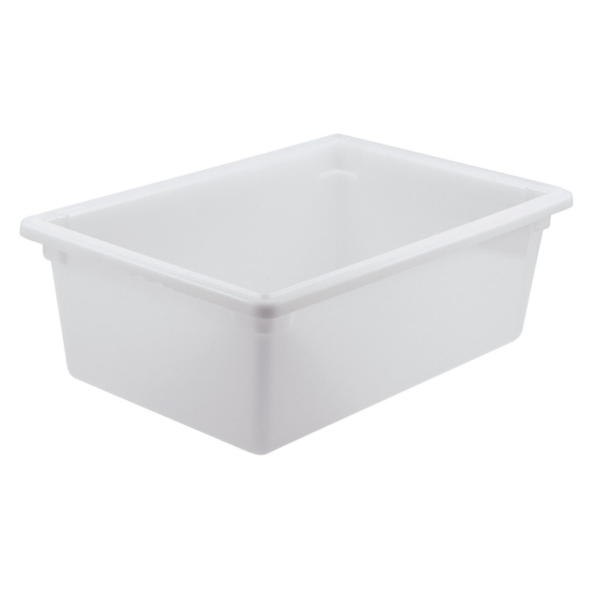 Picture of Winco PFFW-9 Food Storage Box, White Polypropylene - Full Size, 18 x 26 x 9 in.