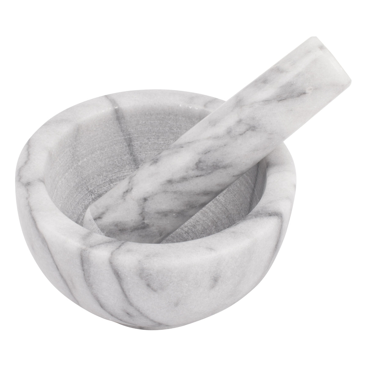 Picture of Winco MPS-42W Marble Mortar & Pestle Set