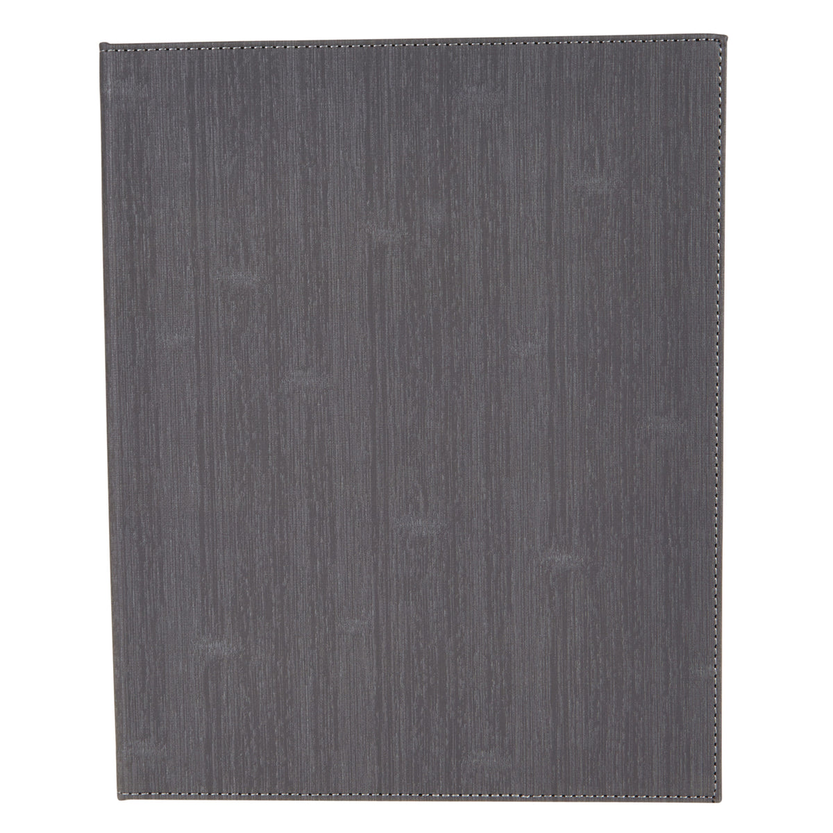 Picture of Winco LMD-814GY Two-View Menu Cover - Grey, 8.5 x 14 in.