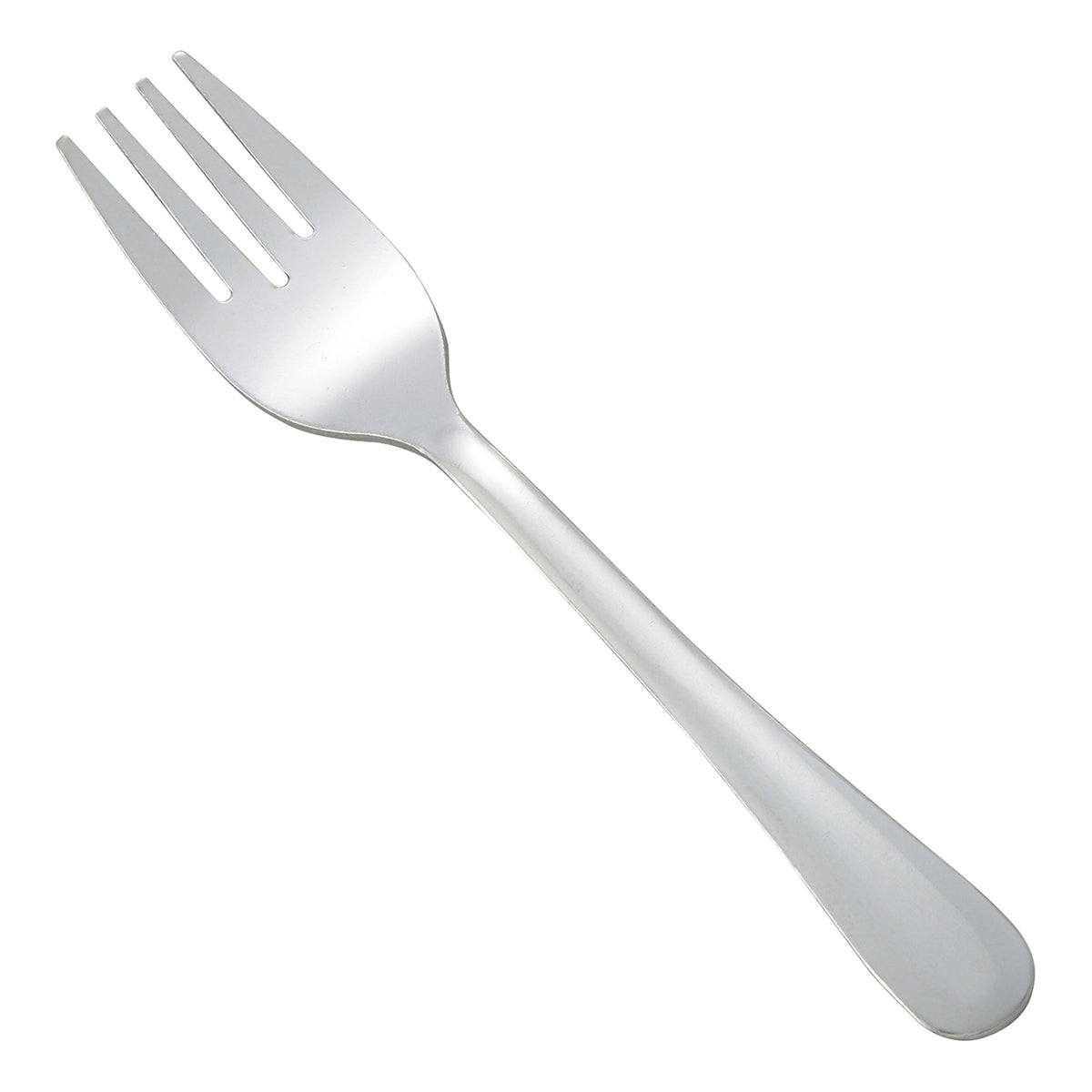 Winco 0012-06 6 1/8 Salad Fork with 18/0 Stainless Steel Grade, Windsor Pattern