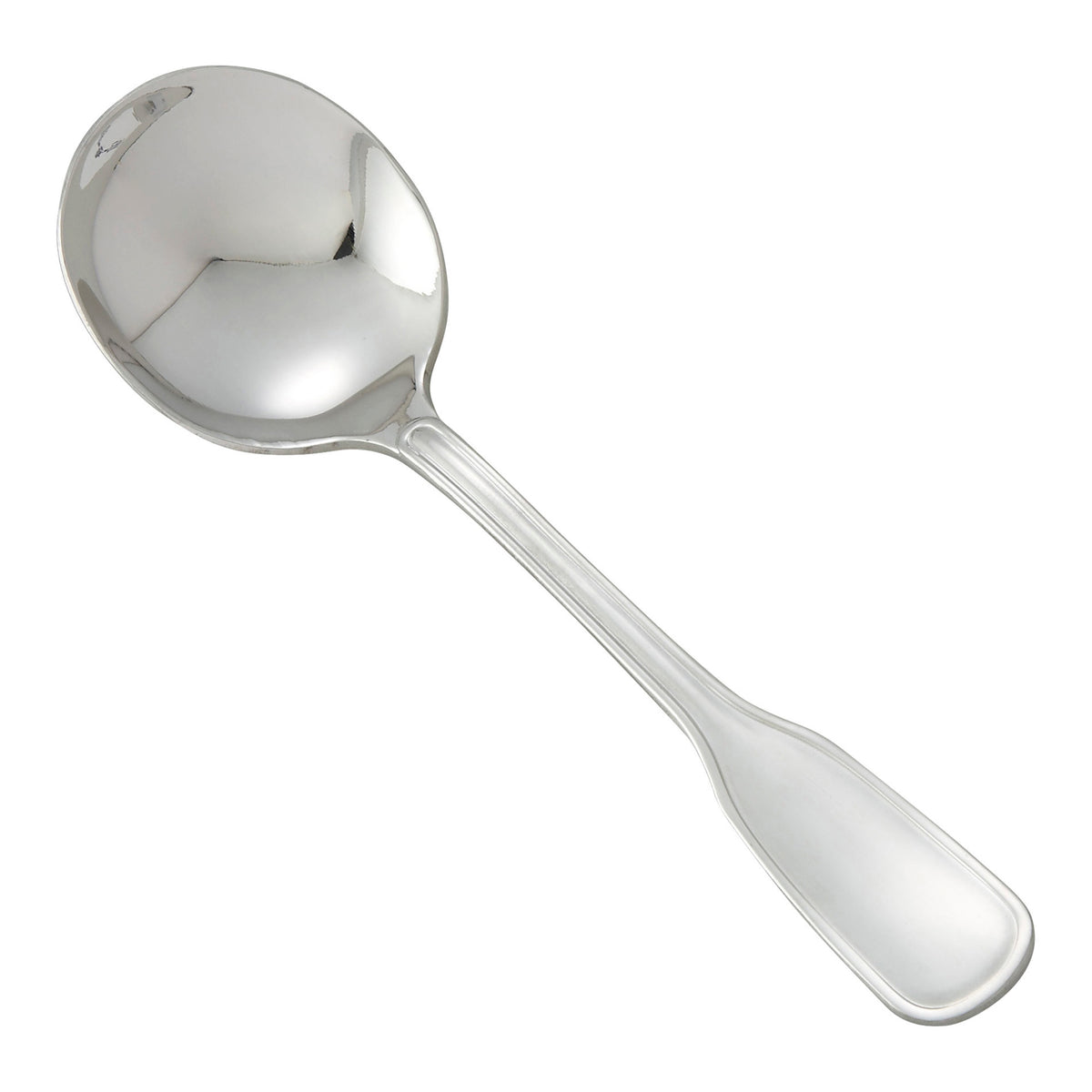 Picture of Winco 0033-04 Oxford Bouillon Spoon, 18-8 Extra Heavyweight