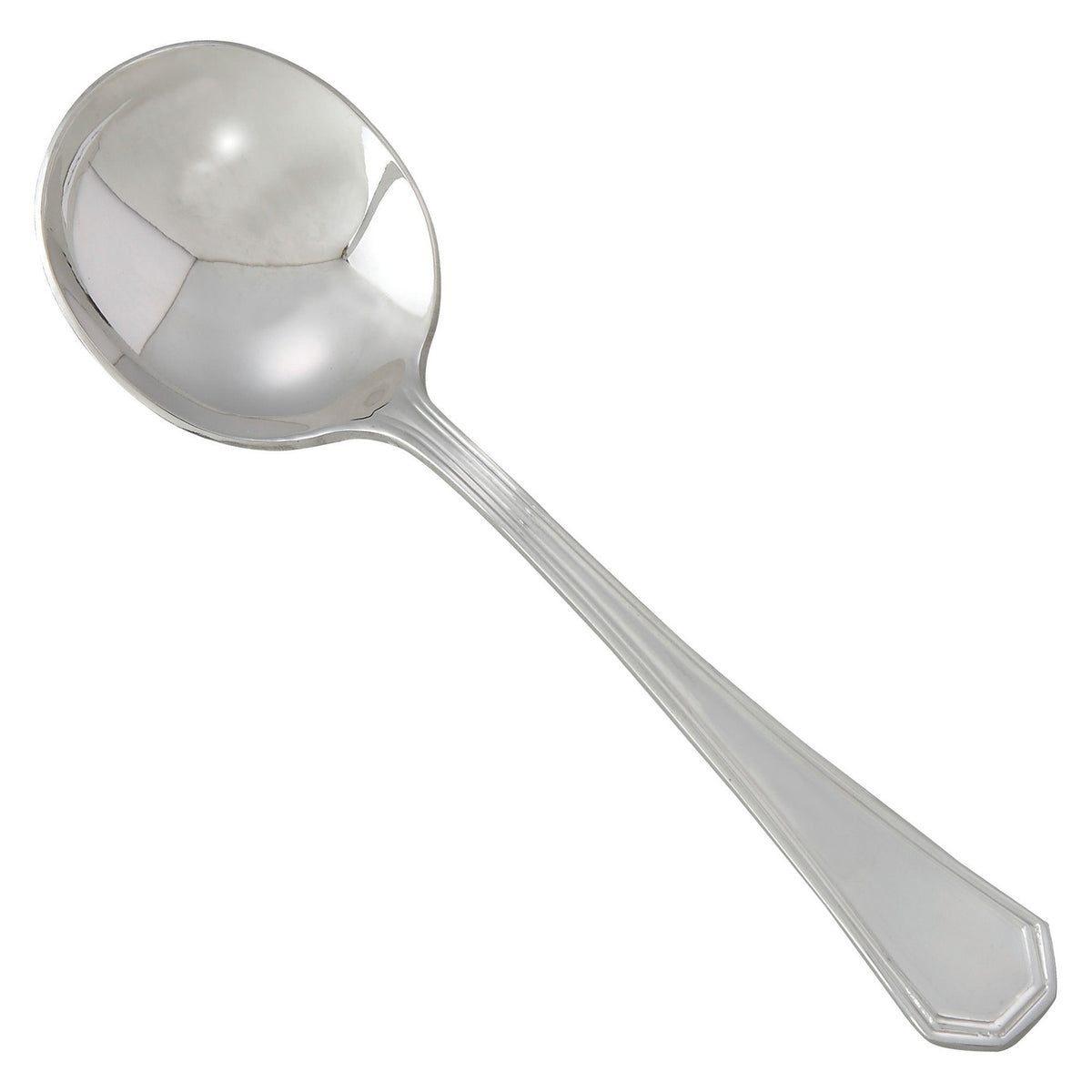 Picture of Winco 0035-04 Victoria Bouillon Spoon, 18-8 Extra Heavyweight