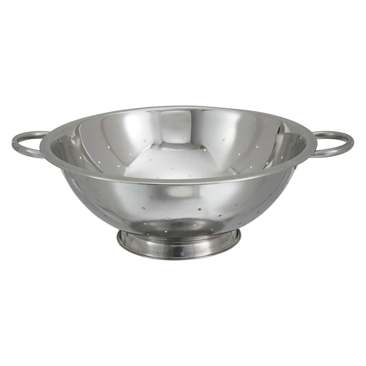 Picture of Winco COD-14 Stainless Steel Colander - 14 qt.