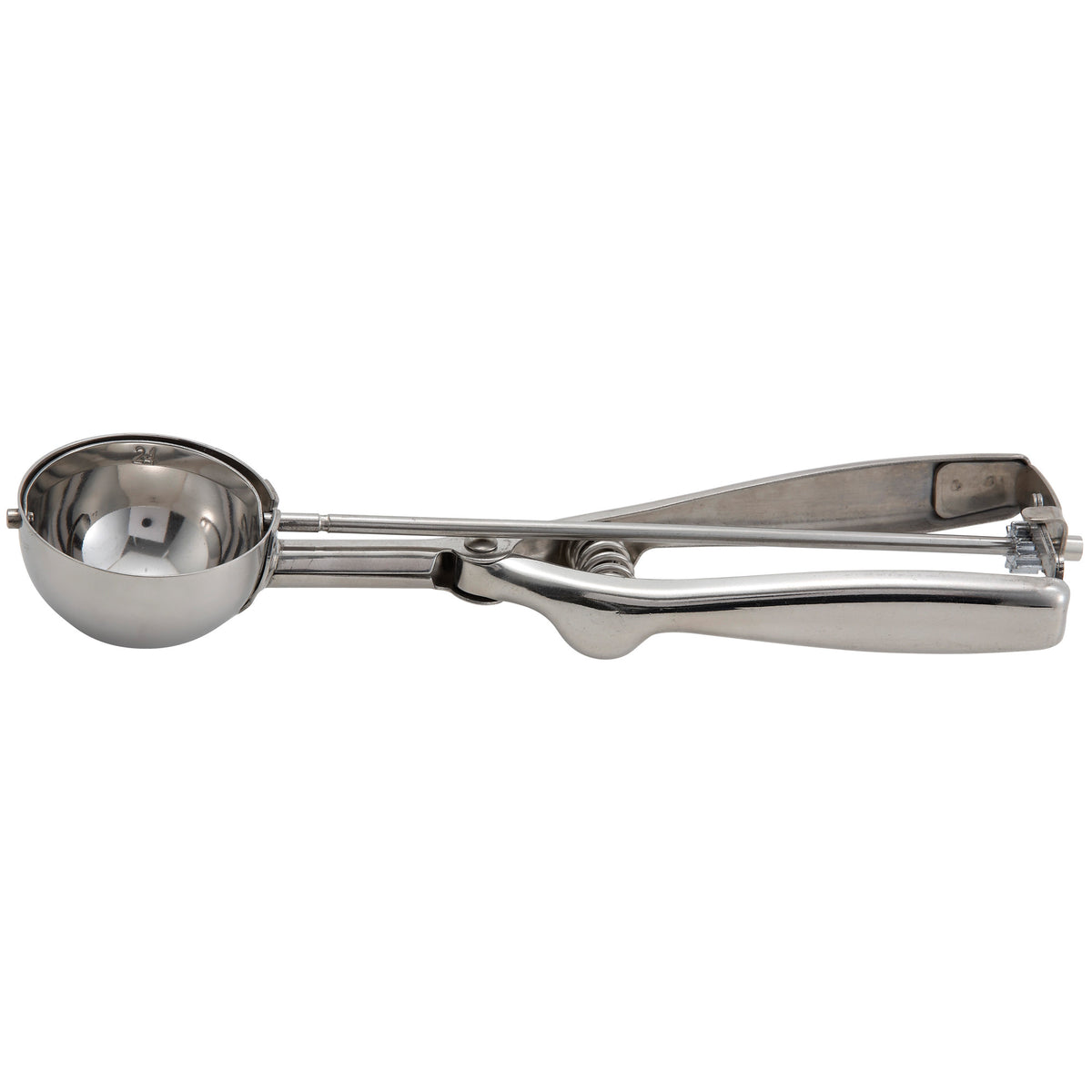 Picture of Winco ISS-24 Stainless Steel Squeeze Disher & Portioner, Size 24 - 1.75 oz