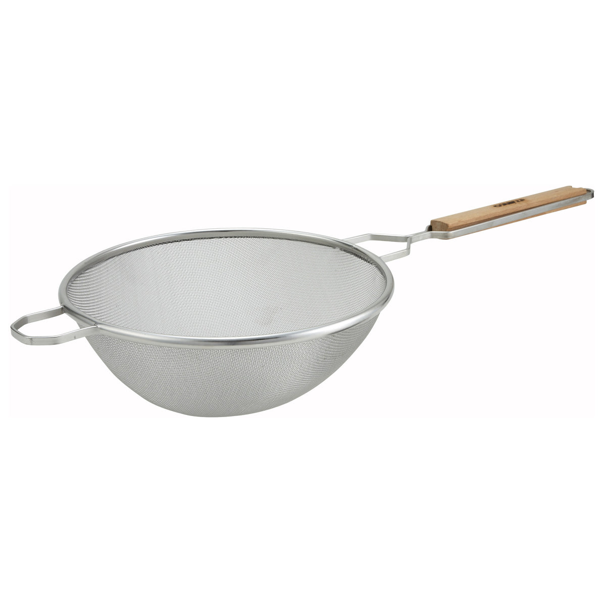 Picture of Winco MS2K-10S Fine Mesh Strainer, Stainless Steel - Single, 10.5 in.