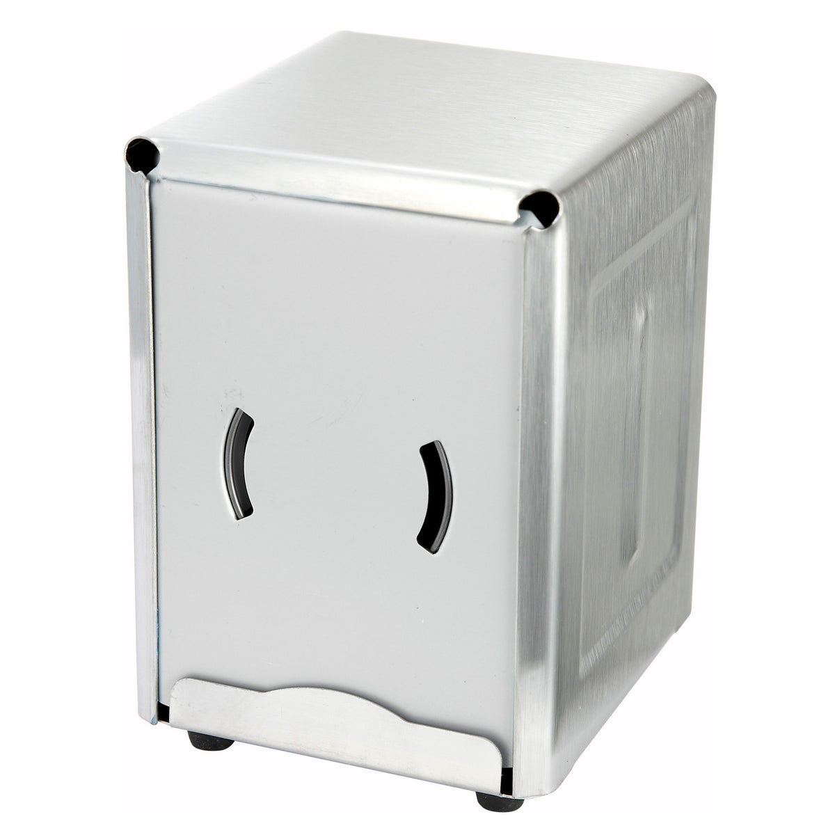 Picture of Winco NH-5 Napkin Dispenser, Stainless Steel - 3.5 x 4.5 in.