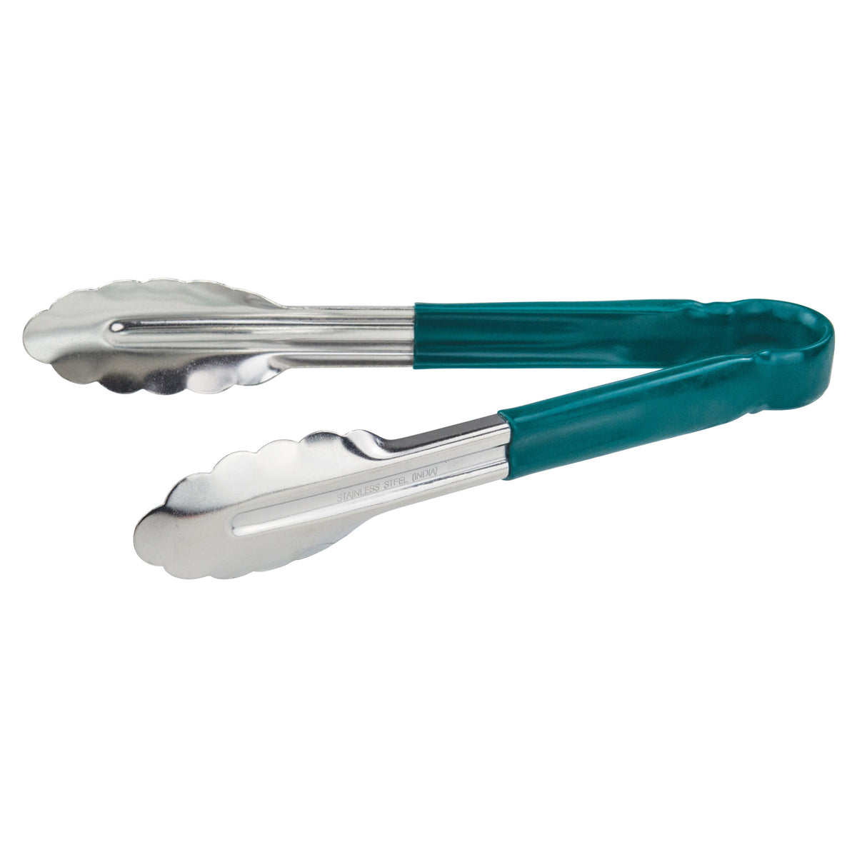Picture of Winco UT-9HP-G Heavy-Duty Utility Tongs with Plastic Handle - 9 in., Green