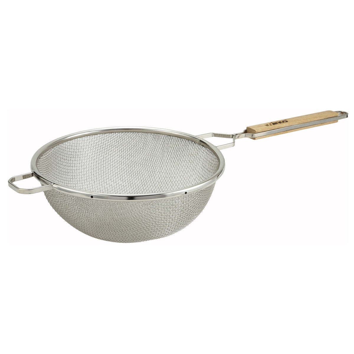 Picture of Winco MST-10D 10.5 in. Double Medium Mesh Strainer