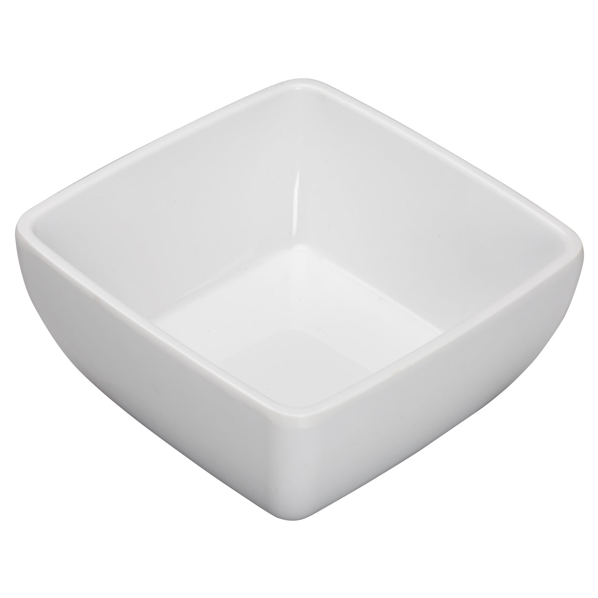 Picture of Winco WDM009-203 5 in. Melamine Square Bowl, White, 24 Piece