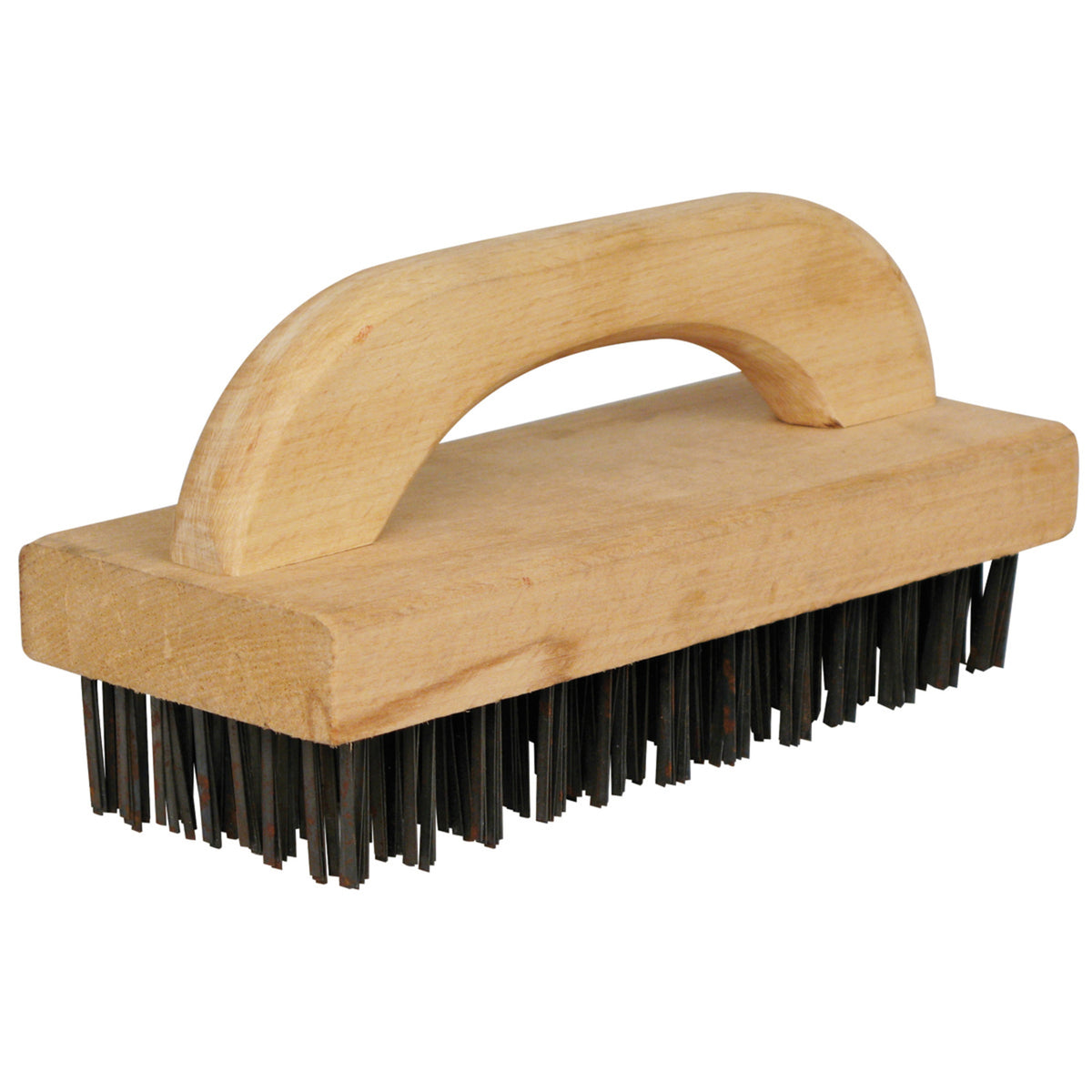 Picture of Winco BR-9 Butcher Block Brush with Steel Bristles