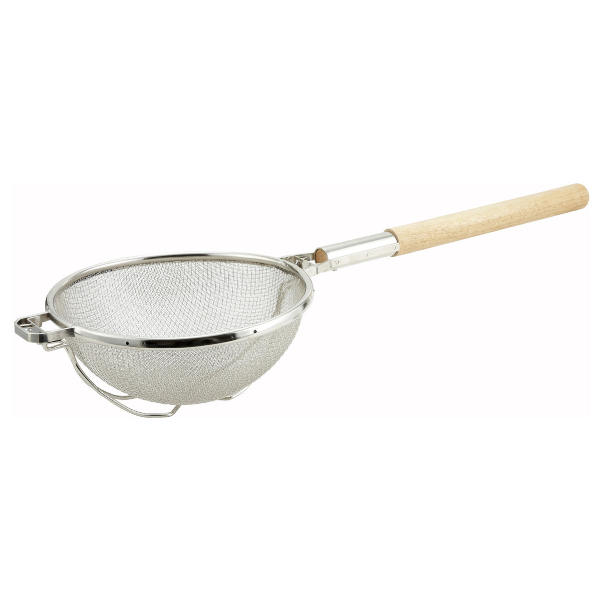 Picture of Winco MST-1010D 10.5 in. Reinforced Double Fine Mesh Strainer with Round Handle