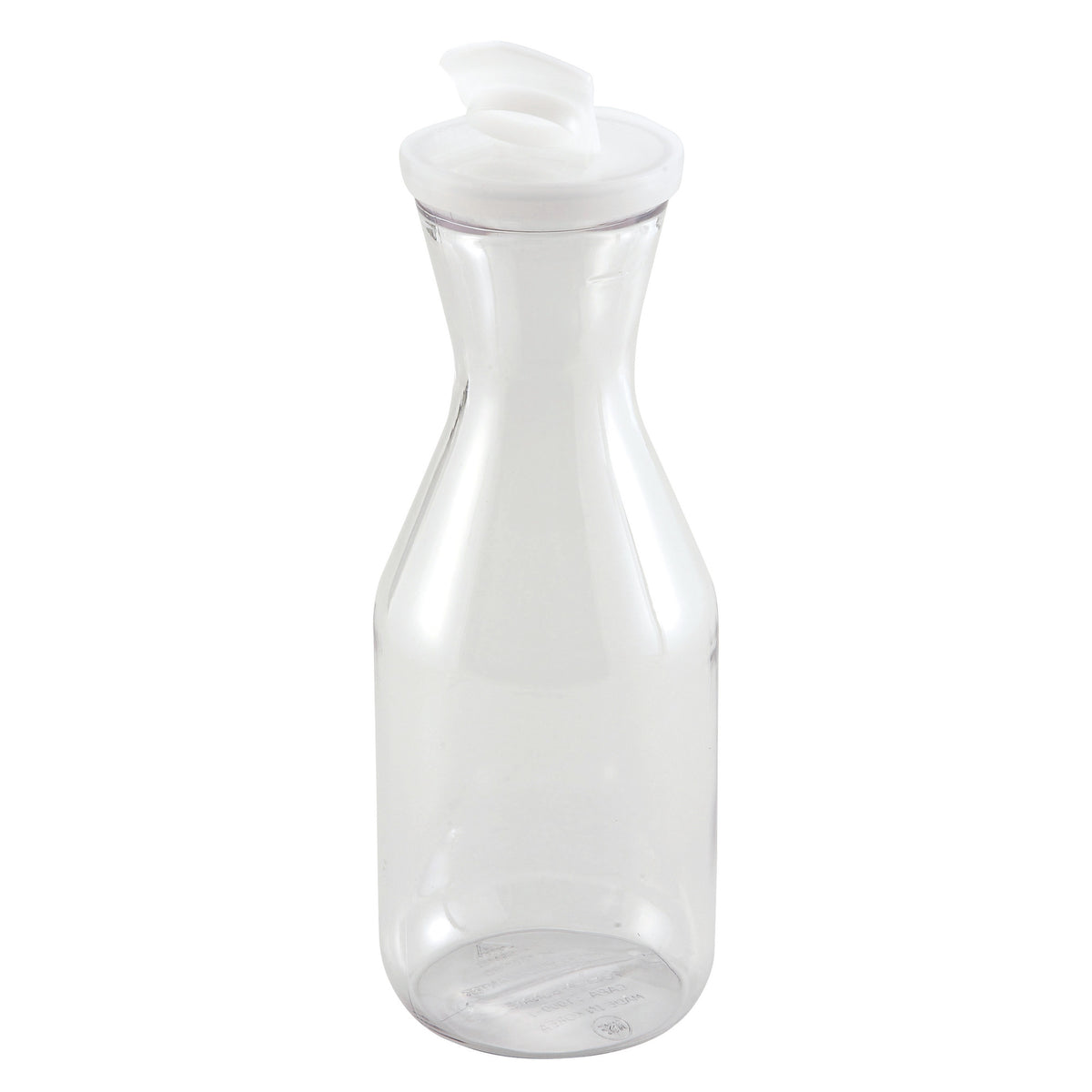 Picture of Winco PDT-15 Decanter with Flip Top Lid, Polycarbonate - 1.5 Liter